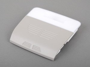 ES#256014 - 61319201629 - Interior Dome Light - Gray. Mounts in the center of the headliner - Genuine BMW - BMW