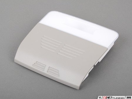 ES#256014 - 61319201629 - Interior Dome Light - Gray. Mounts in the center of the headliner - Genuine BMW - BMW