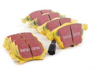 ES#2765832 - DP41594RKT - Front And Rear YellowStuff Performance Pad Kit - EBC's premium sport street pad that offers high friction levels and heat fade resistance - EBC - Volkswagen
