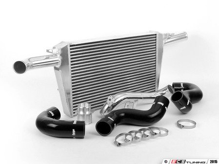 ES#2598850 - Fminta42tBlk - Front Mount Intercooler Kit - Black Hoses - (NO LONGER AVAILABLE) - Increase horsepower and torque with reduced intake temperatures - Forge - 