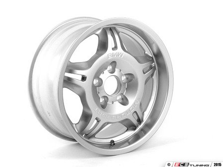 ES#64623 - 36112227360 - 17" Star Spoke Style 24M Wheel - Rear - Priced Each  - (NO LONGER AVAILABLE) - 17x8.5 ET41 72.6CB - Genuine BMW - 