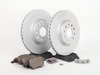 ES#2586564 - 1K0615301AA1KT - Front Brake Service Kit - Everything you need to service your brakes in an afternoon - Genuine Volkswagen Audi - Volkswagen