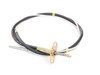ES#62194 - 34411118583 - HAND BRAKE CABLE - Engages your parking brake from the cabin of your vehicle - Genuine BMW - BMW