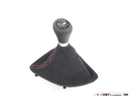 ES#2217456 - 25118051315 - 1M Leather Shift Knob & Boot - Add a touch of //M style to your interior - Genuine BMW - BMW