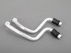 ES#176531 - 64113422667 - Double Aluminum Pipe - Dual pipe that connect from the firewall to the heater core - Genuine MINI - MINI