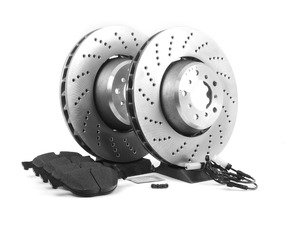 ES#2730744 - 34112282805kt3 - Front Brake Service Kit - Featuring all OEM parts - Genuine BMW - BMW