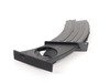 ES#2784645 - 51459125622 - Left Dashboard Cup Holder Assembly - Black - Includes faceplate/cover - URO - BMW
