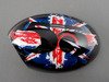 ES#1305490 - 51162157819 - Mirror Cap "MINI United 2009"- Left - (NO LONGER AVAILABLE) - Black cap with 50 Years in center on Union jack print - Genuine MINI - 