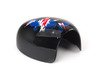 ES#1305493 - 51162157886 - Mirror Cap "MINI United 2009"- Right - (NO LONGER AVAILABLE) - Black cap with 50 Years in center on Union jack print - Genuine MINI - 