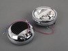 ES#2798637 - 63122288981 - LED Driving Lights Retrofit Kit - Chrome - Add rally lights to your MINI grille - Genuine MINI - MINI