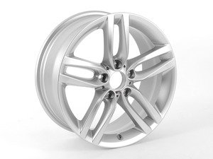 ES#2733944 - 36117846784 - F22 18" M Double Spoke Style 461 Wheel - Priced Each - 18x7.5 ET45 - Genuine BMW - BMW
