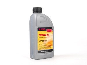 ES#2808532 - 25066-173-03 - HighTec TopGear FE Manual Transmission Fluid (75w-80) - 1 Liter - Fully synthetic high performance GL-4 / GL-5 gear oil with reduced low temperature viscosity - ROWE - Audi BMW Volkswagen MINI