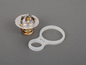 ES#2018337 - 11537596787 - Thermostat W/ Gasket 410263.91D - Keeps you MINI cool and running at the right temp. - Wahler - MINI