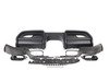 ES#2805465 - 51192339046 - JCW Pro rear diffuser Kit w/ PDC F56 F57  - Attaches to the JCW rear aero bumper - Genuine MINI - MINI