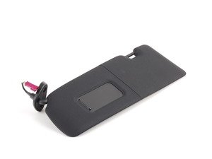 ES#1844612 - 51167252483 - E82 Sun Visor - Left - Black - Genuine BMW - BMW