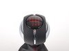 ES#2734184 - 25117642001 - JCW Gear Shift Knob 6 Speed - Leather / Red stitched - Includes Red stitched knob and leatherette - Genuine MINI - MINI