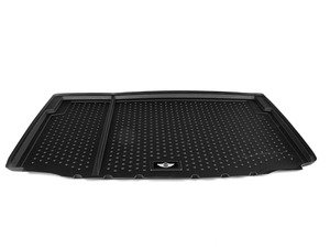 ES#2634338 - 51472304739 - MINI Logo Cargo Liner Rubber - Black - Keep your MINI trunk clean and tidy : Level cargo floor - Genuine MINI - MINI