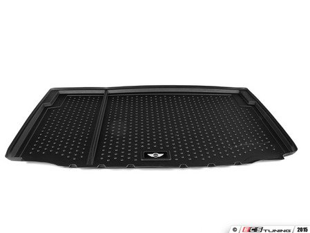 ES#2634338 - 51472304739 - MINI Logo Cargo Liner Rubber - Black - Keep your MINI trunk clean and tidy : Level cargo floor - Genuine MINI - MINI