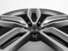 ES#2607143 - 8R0601025AM - 21" V 5-spoke wheel - priced each - 21"x8.5" ET33 5x112 Polished/Titanium - Genuine Volkswagen Audi - Audi