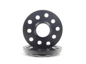 ES#2731437 - 2455571SW - DR Series Wheel Spacers (Black) - 12mm (1 Pair) - Fine tune your stance and improve handling - H&R - Audi Volkswagen