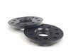 ES#2731437 - 2455571SW - DR Series Wheel Spacers (Black) - 12mm (1 Pair) - Fine tune your stance and improve handling - H&R - Audi Volkswagen