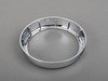 ES#83708 - 51167131186 - Shifter Boot Trim Ring - Chrome - Attaches to the base of the shifter boot - Genuine MINI - MINI