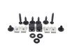 ES#2592599 - 8P5075101KT - Front & Rear Splash Guard Kit - Keep mud off of your fenders and protected from debris - Genuine Volkswagen Audi - Audi