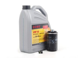 ES#2825783 - N90813202KT10 -  Oil Service Kit - With Smart-O Drain Plug - Includes Rwe oil, Mann filter, and Smart-O drain plug - Assembled By ECS - 