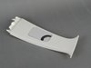ES#111493 - 51437013938 - "B" Pillar Trim - Upper Right - (NO LONGER AVAILABLE) - Hellgrau/Light Gray, located center of vehicle, where upper seat belt mount attaches - Genuine BMW - 
