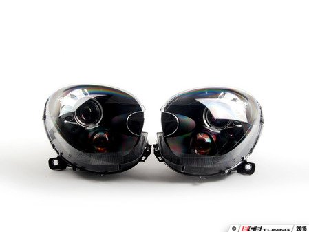 ES#2807153 - 63102289650KT - Bi-Xenon Headlight Black 25 W - Set - (NO LONGER AVAILABLE) - For upgrade to Bi-xenon headlights, Set of the left and right hand side. - Genuine MINI - 