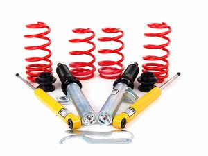 ES#9969 - 54735 - Street Performance Coilover Kit - Unrivaled comfort and performance. Average lowering of 1.2"-2.2"F 1.0"-2.3"R - H&R - Volkswagen