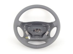 ES#1728131 - 20346009037E36 - Leather Steering Wheel - Dark Orion Grey (Color Code 7E36) - Genuine Mercedes Benz - Mercedes Benz