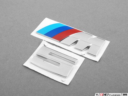 ES#2763028 - 51142694404kt - M5 Replacement Emblem Set  - Replace the chipped and pealing badges on your trunk - Genuine BMW - BMW