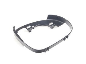 ES#317074 - 1K08576029B9 - Black Mirror Housing Trim - Right - Surrounds the mirror glass - Genuine Volkswagen Audi - Volkswagen