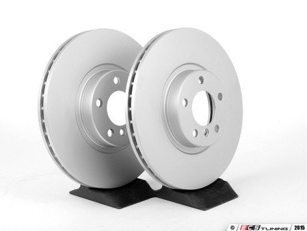 ES#2707994 - 34116793244KT3 - Front Brake Rotors - Pair (348x30) - Featuring a protective Meyle Platinum coating - Meyle - BMW