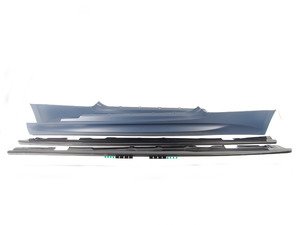 ES#2827117 - E92M3SIDES+SPL - M3 Style Side Skirts With Carbon Fiber Extensions - E92/E93 - Give your non-M the unique style it deserves. Complete kit with side skirts and carbon fiber extensions - ECS - BMW
