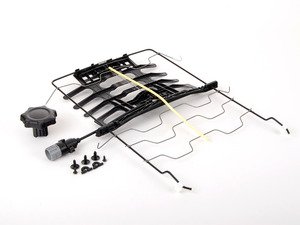 ES#2767934 - 52107347727 - Lumbar For Front Seat - Left - Mounts under the seat cushion on the backrest lower section - Genuine MINI - MINI