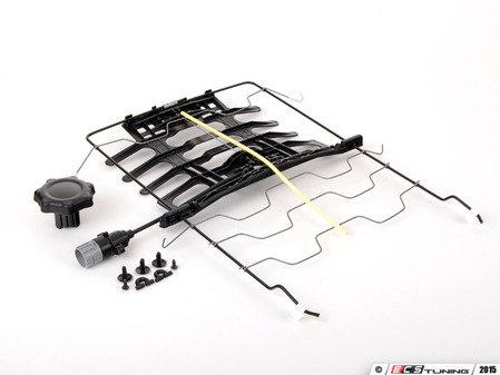 ES#2767934 - 52107347727 - Lumbar For Front Seat - Left - Mounts under the seat cushion on the backrest lower section - Genuine MINI - MINI