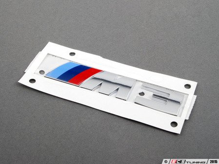ES#2756347 - 51148055336 - F80 M3 M3 Trunk Emblem - A fresh replacement to keep your car looking complete - Genuine BMW - BMW