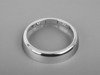ES#83708 - 51167131186 - Shifter Boot Trim Ring - Chrome - Attaches to the base of the shifter boot - Genuine MINI - MINI
