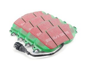 ES#2621155 - DP22127 - Front GreenStuff Performance Brake Pad Set  - Mildly upgraded composite pad. - EBC - Audi Volkswagen