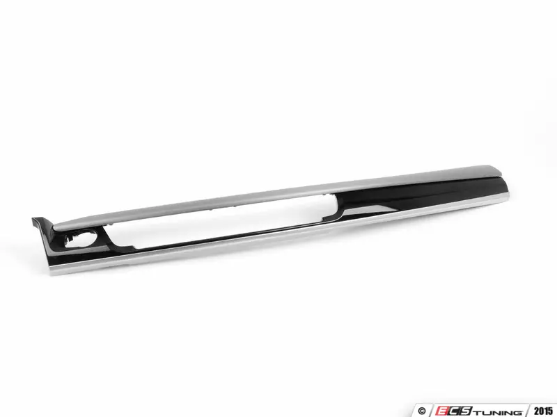Genuine BMW - 51459270472 - Polished Aluminum Dashboard Trim 