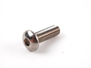 ES#2817046 - 92095A212 - Flush License Plate Bolt - 16mm - Priced Each - Stainless slim bolt for that clean look on your plates - M5x0.8x16mm - ECS - BMW