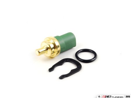ES#2649750 - 059919501AKT3 -  Coolant Temperature Sensor With O-Ring & Clip - 4 Pin - Updated Green sensor with square/round connector. Please check existing sensor color - Vemo - Audi Volkswagen