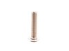 ES#1899272 - 92095A240 - 'Slim Line' Stainless License Plate Bolt - 6x20mm - Priced Each - Rounded head slim bolt for that clean look on your plates - ECS - Audi Volkswagen