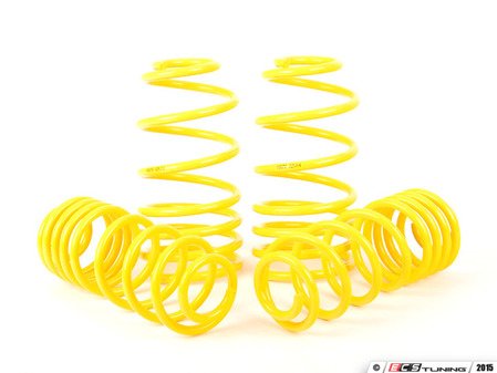 ES#2806986 - 66206 - ST Sport Spring Set - Average lowering front: 1.2" rear: 1.2" - Suspension Techniques - Volkswagen