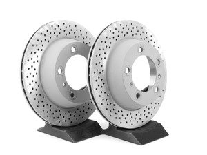 ES#2535765 - 98735240101KT - Rear Brake Rotors - Pair (299x20) - Restore the stopping power in your vehicle. - Sebro - Porsche