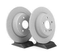 ES#2806894 - 2214231112KT1 - Rear Brake Rotors - Pair (300x12) - Does not include new rotor securing screws - Genuine Mercedes Benz - Mercedes Benz