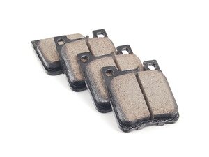 ES#2708221 - 0034203020 - Rear Euro Ceramic Brake Pad Set - Does not include new pins or hold down spring - Akebono - Mercedes Benz