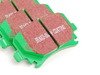 ES#2765825 - DP21518KT - Front And Rear GreenStuff Performance Pad Kit - Designed as a mildly upgraded pad, great for an afternoon of sporty driving - EBC - Volkswagen